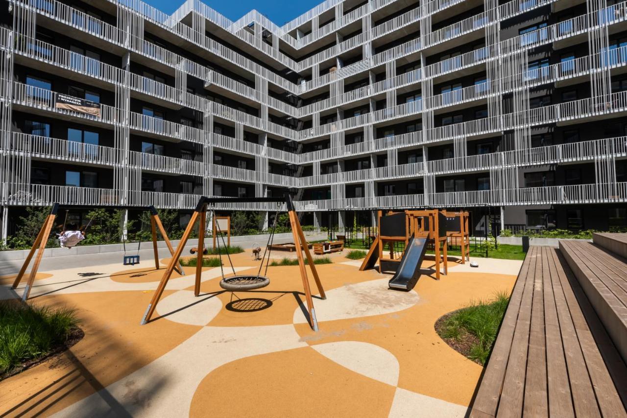 Wola Cosy White Apartment Warsaw Ngoại thất bức ảnh