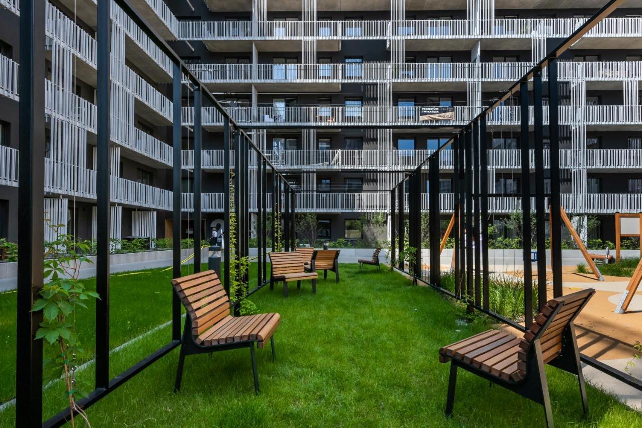Wola Cosy White Apartment Warsaw Ngoại thất bức ảnh